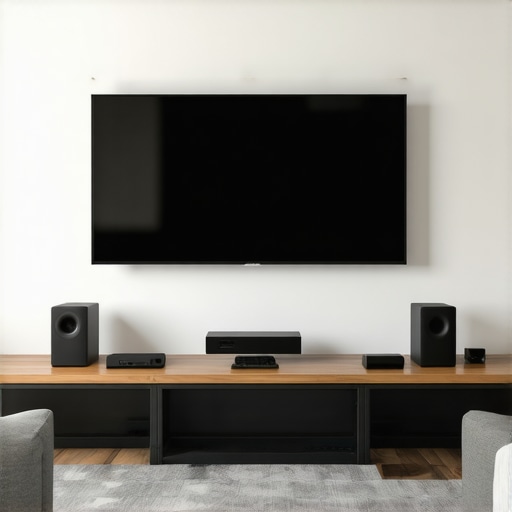 Advanced home theater with calibration and premium cables