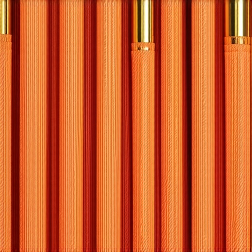 Close-up of braided copper shielded speaker cables with connectors
