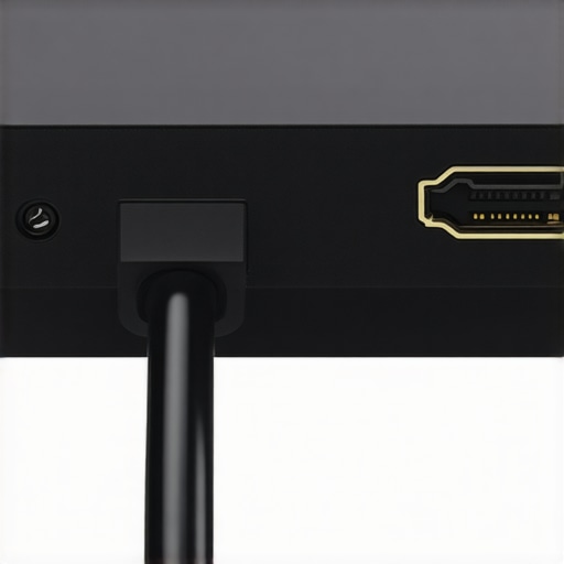 HDMI port with cable transmitting uncompressed audio to AV receiver