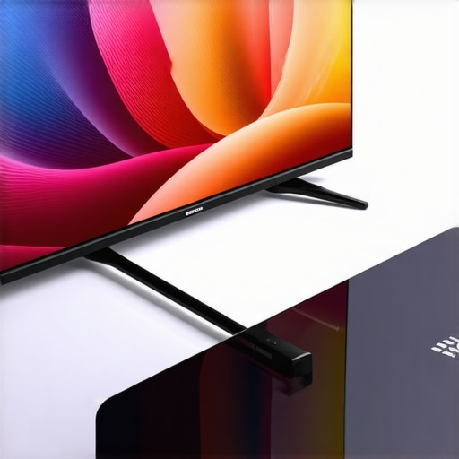 Modern media hub connected to a 4K HDR TV with vibrant display