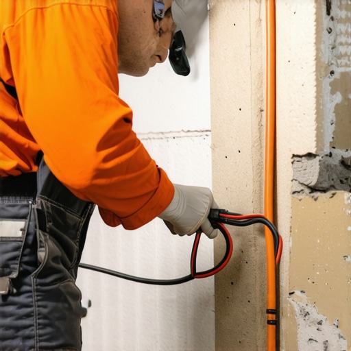 The Right Way to Pull Cables Through Insulated Walls