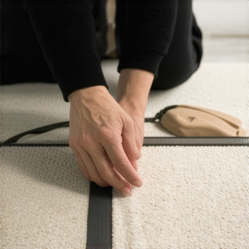 The Simple Tape Trick for Running Speaker Wire Under Carpet
