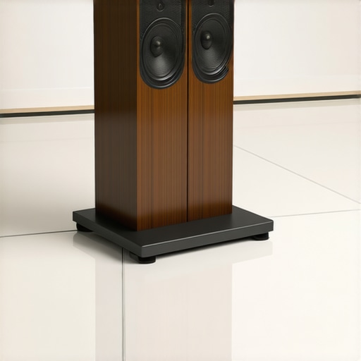The Trick to Stopping Your Floorstanding Speakers From Sliding on Tile