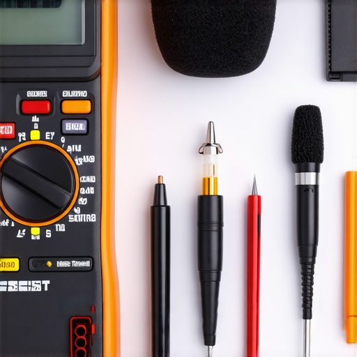 Essential Tools for Home Theater Maintenance Home theater maintenance tools arranged on a table, ready for system upkeep.