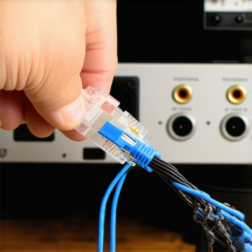 How to Use Leftover Ethernet Cable for Speaker Connections in a Pinch