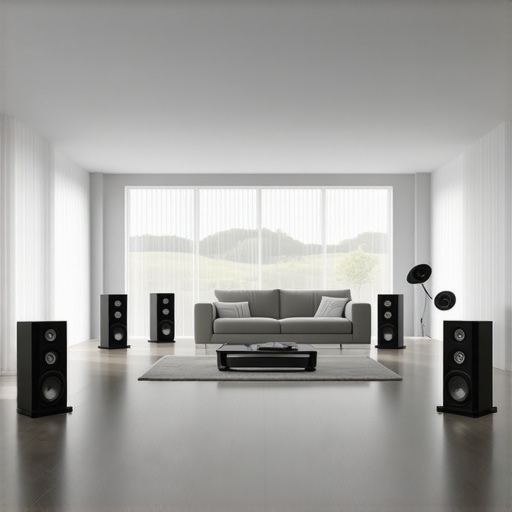 Why Surround Sound Speakers Sound Tinny in Large Rooms