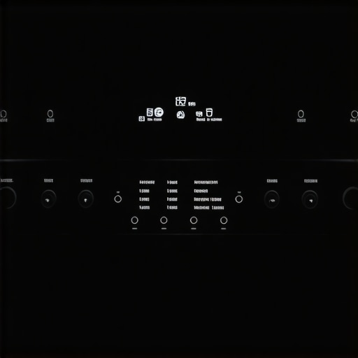 Close-up of an AV receiver menu screen for adjusting dynamic range settings.