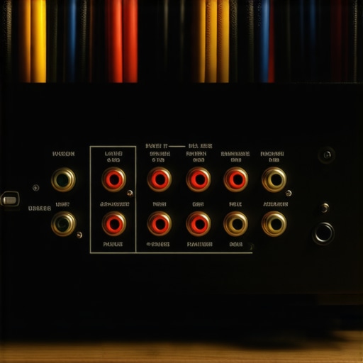 Clean and Organized AV Receiver Connections Properly connected and uncoiled speaker cables behind an AV receiver to prevent signal degradation
