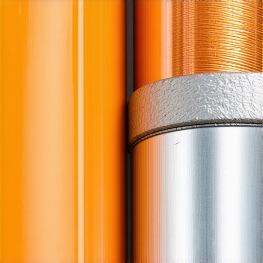 Close up comparison of pure copper speaker wire and inferior copper-clad aluminum wire strands.
