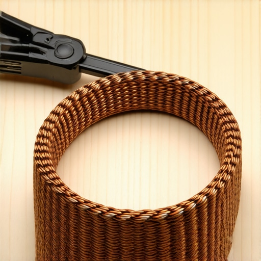 Properly stripping heavy gauge speaker wire for a home theater setup.