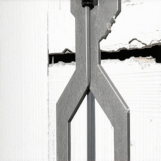 A metal toggle bolt showing the expanded wings for heavy speaker mounting on drywall.