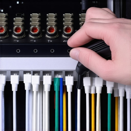 Labeling speaker cables behind an AV receiver