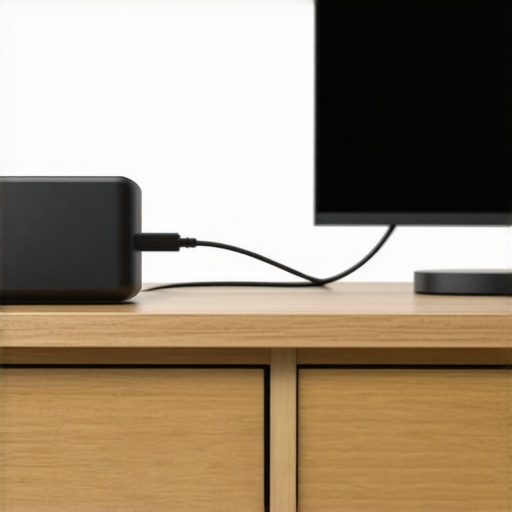 High-quality power supply for a media hub