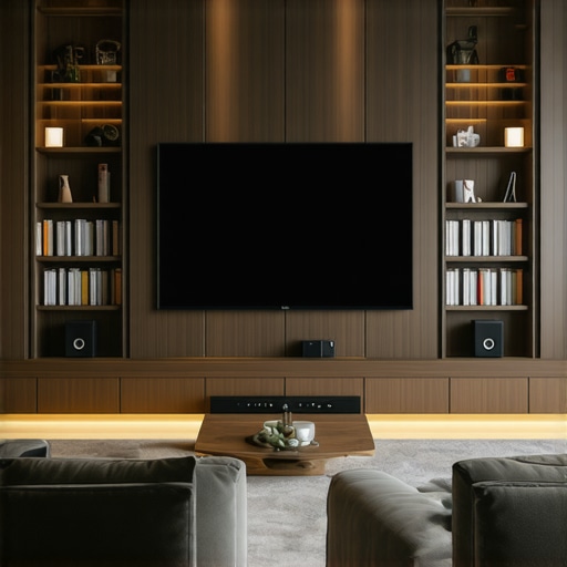 The Secret to Hiding Surround Speakers in a Living Room