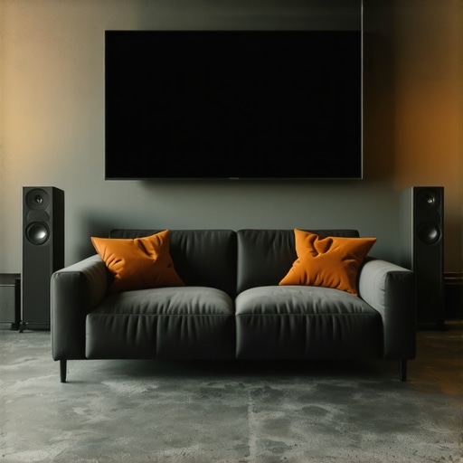 The best distance for side surround speakers in a 5.1 setup