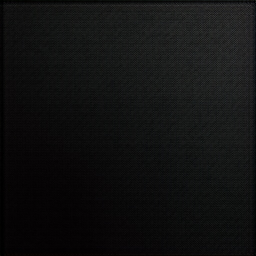 Close-up view of woven acoustic screen fabric showing holes for sound passage.